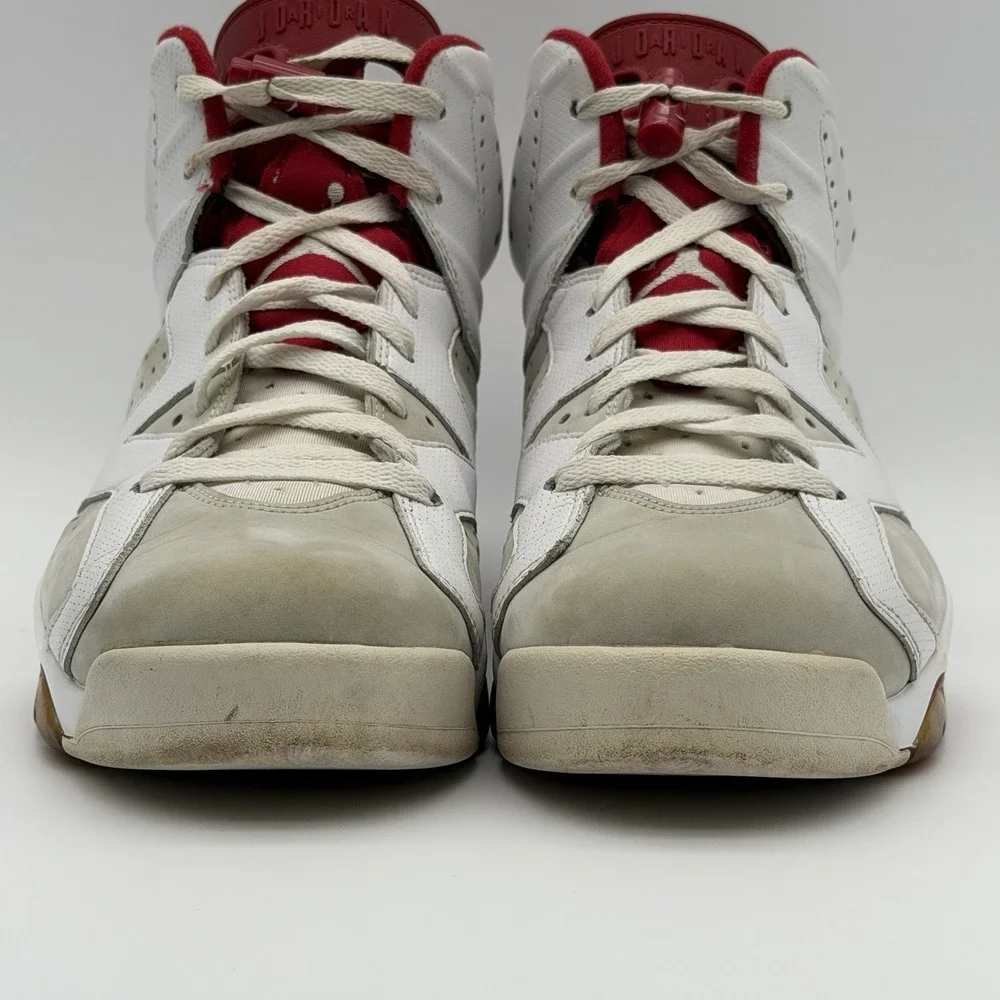 Jordan 6‎ Retro Alternate Hare White/Gym Red-Pure Platinum 384664-113 Size 11